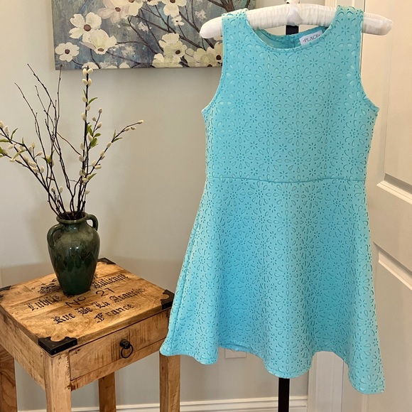 Children’s Place Dress | Aqua | Girls (L) 10-12 - Picture 7 of 10
